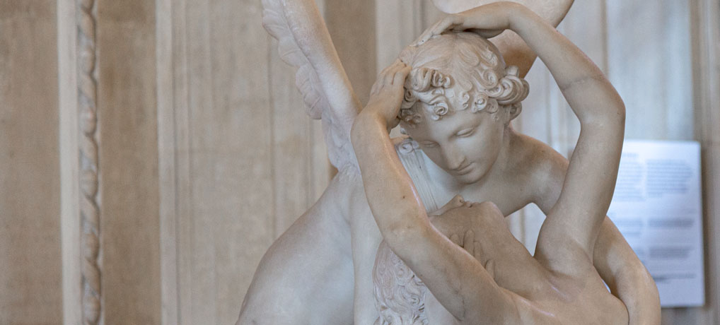 Amore e Psiche di Antonio Canova spiegata ai bambini