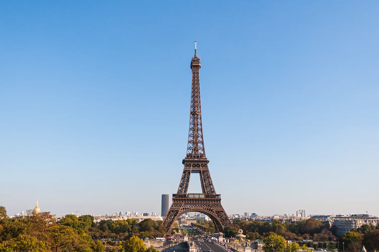 La Tour Eiffel vista da Trocadero