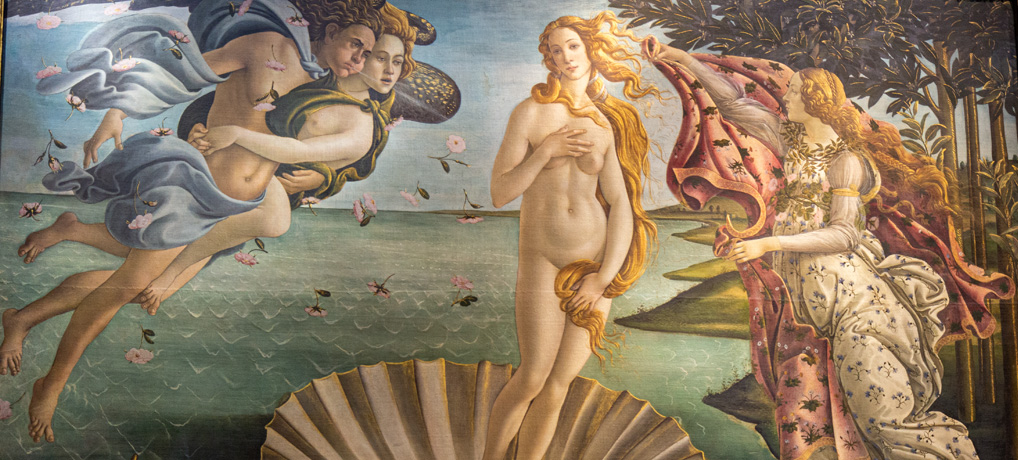 La Nascita di Venere di Botticelli spiegata ai bambini