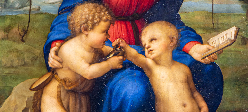 La Madonna del Cardellino di Raffaello, spiegata ai bambini