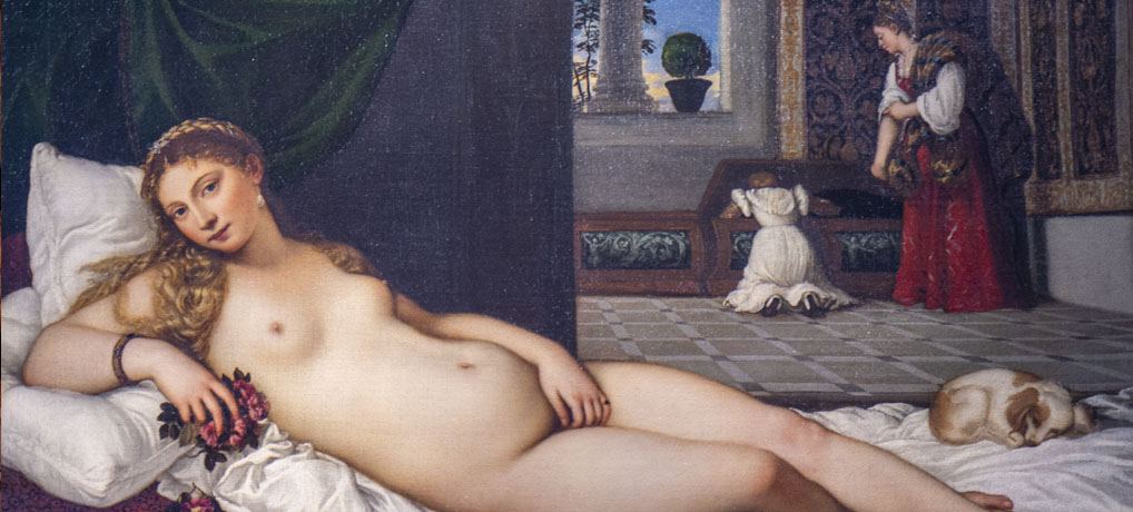 La Venere di Urbino di Tiziano