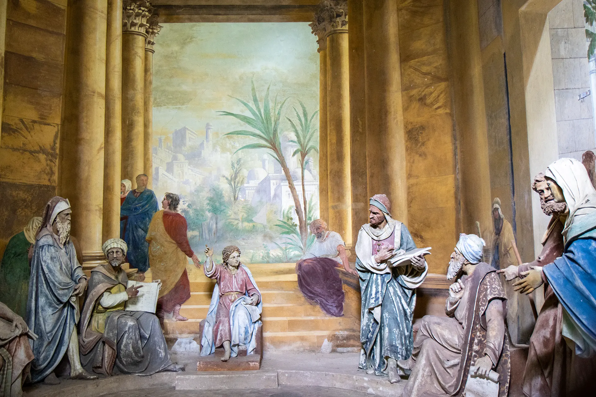 Cappella XII - Disputa di Gesù nel tempio