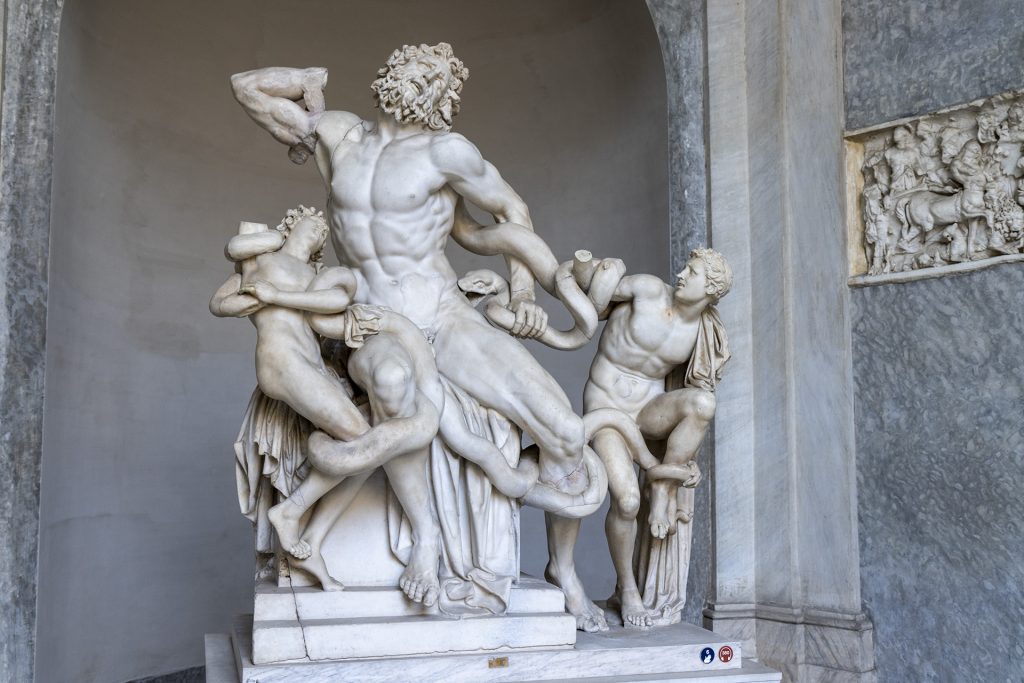 Il Laocoonte ai musei vaticani