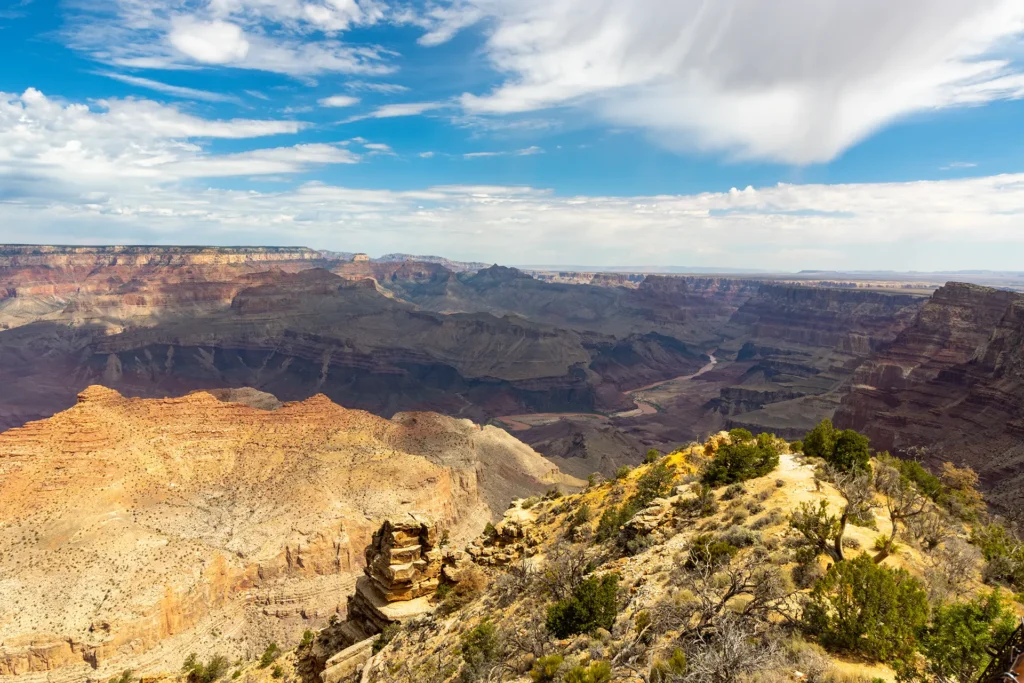 Il Grand Canyon dalla Desert View Watchtower