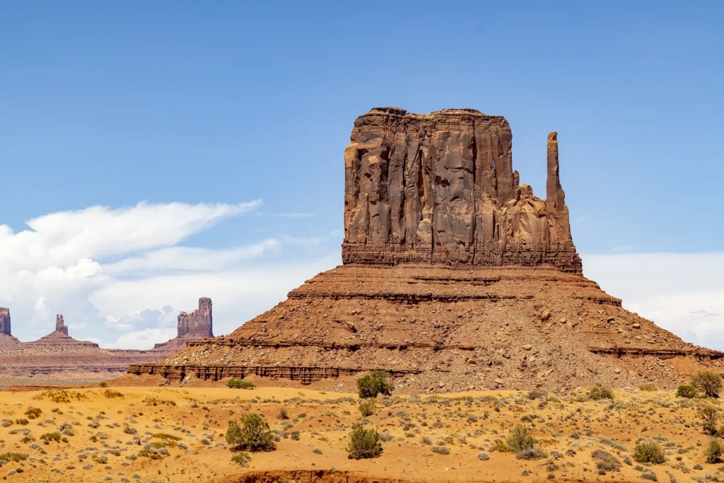 Una vista della Monument Valley