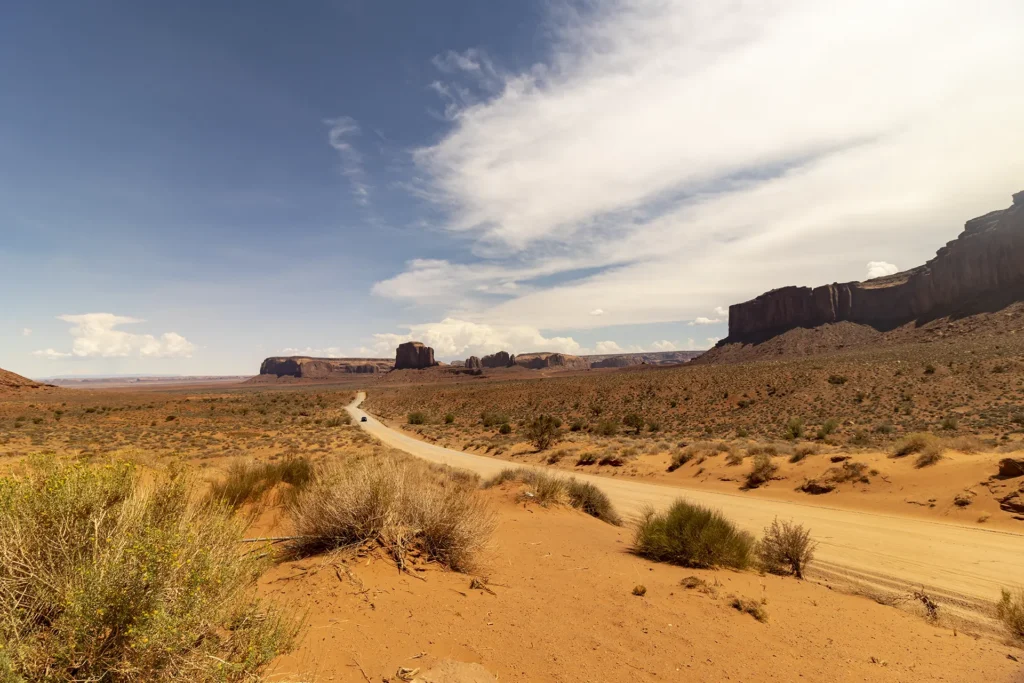 La strada della Monument Valley