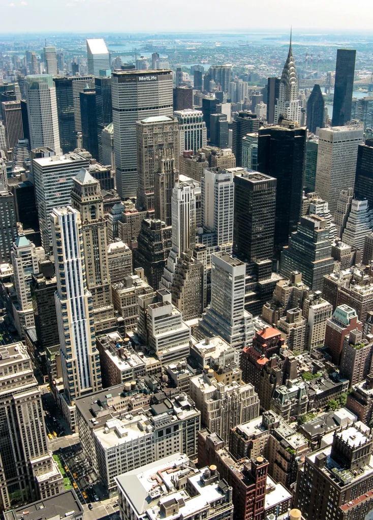 Midtown Manhattan vista dall'Empire State Building (2006)